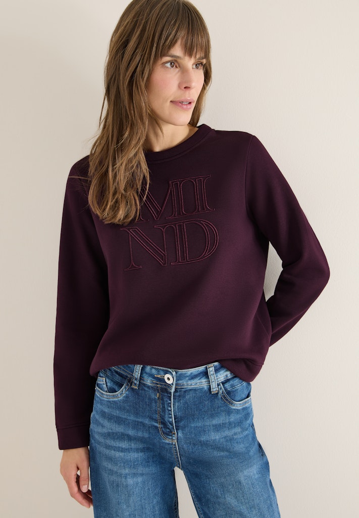 Cecil Damen Pullover  Eggplant