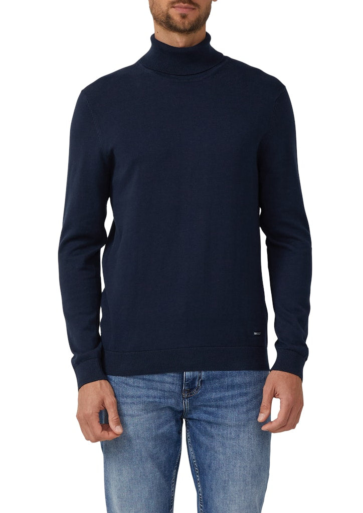 S. Oliver red Herren Pullover Blue
