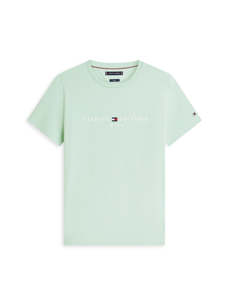 Tommy Hilfiger Herren T-Shirts kurz Mai Green