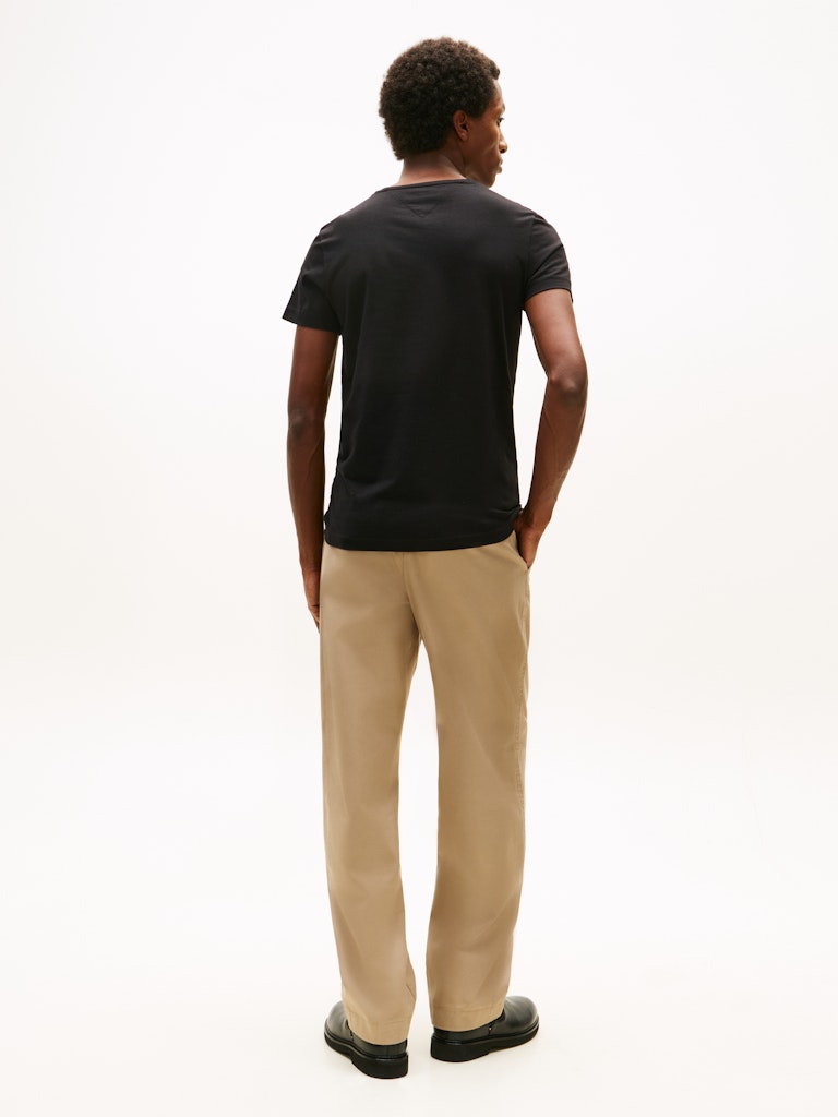 Tommy Hilfiger Herren T-Shirts kurz Bds Black