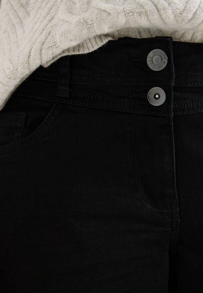 Cecil Damen Hosen Black Was