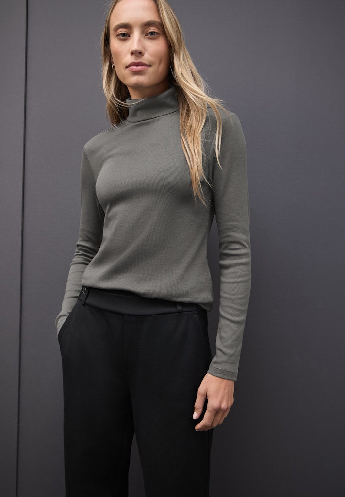 Street One Damen T-Shirts  Gravel Gr