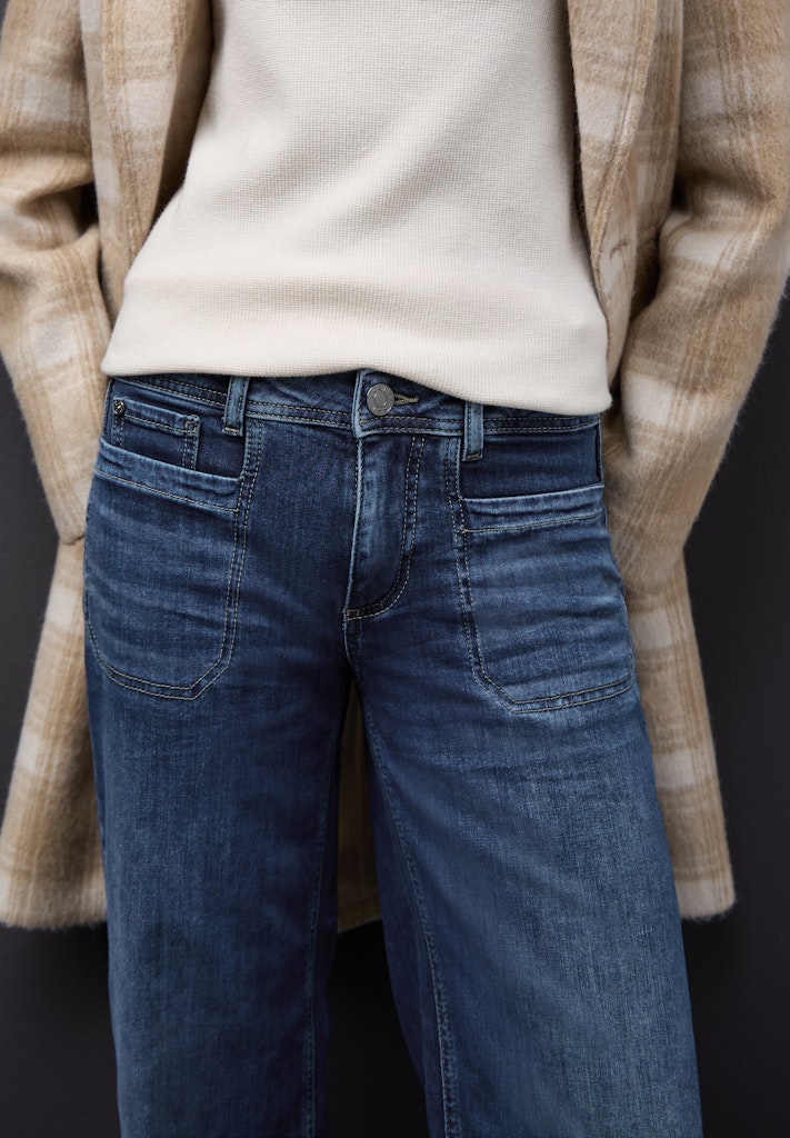 Street One Damen Hosen  Indigo Wa