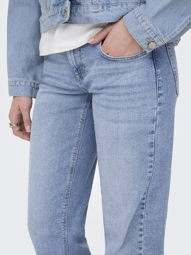 Only Damen Jeans Light Blue Deni