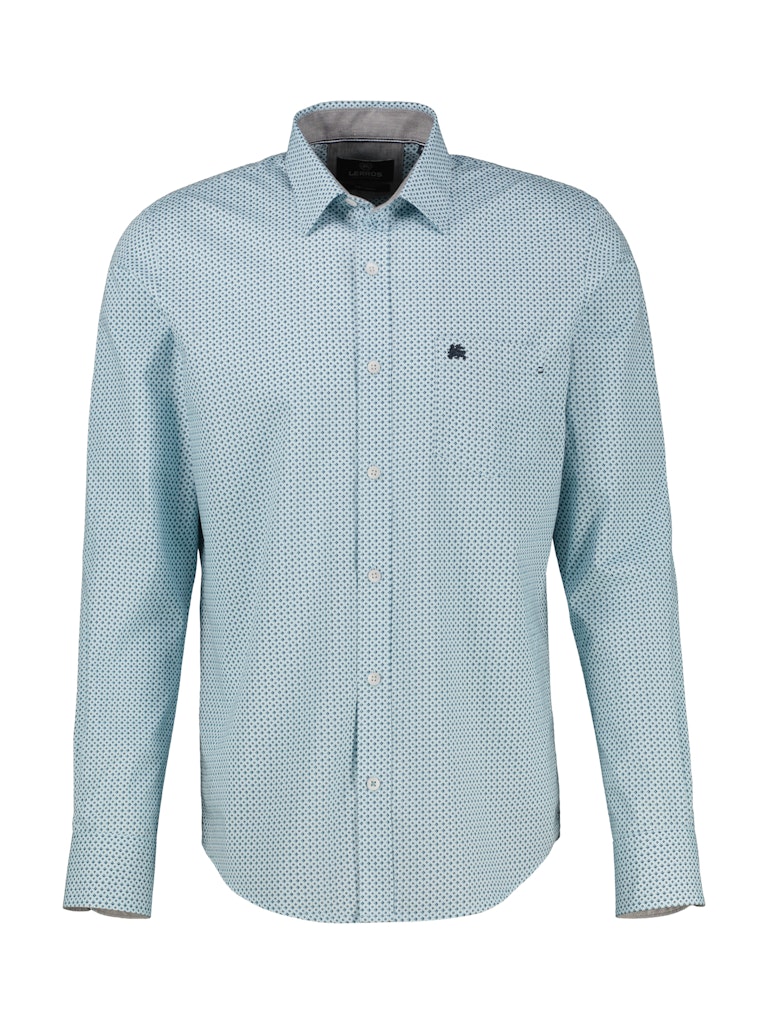Lerros Herren Hemden Ice Blue