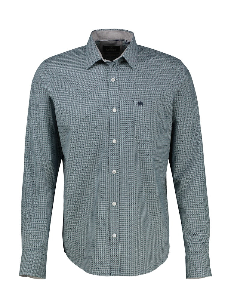 Lerros Herren Hemden Arctic Blue