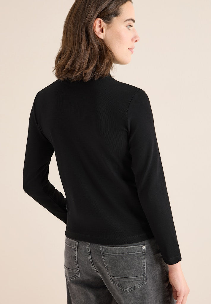 Cecil Damen T-Shirts Black