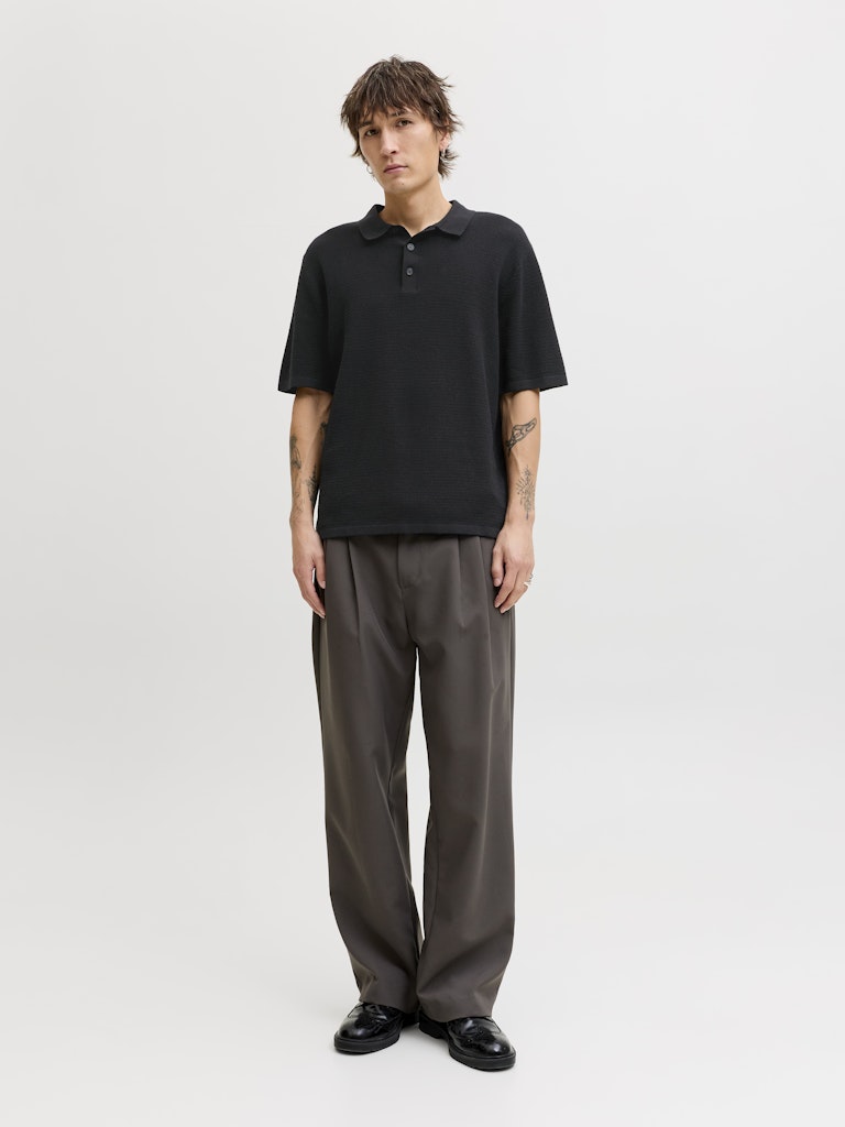Jack & Jones Herren Polo-Shirts Black