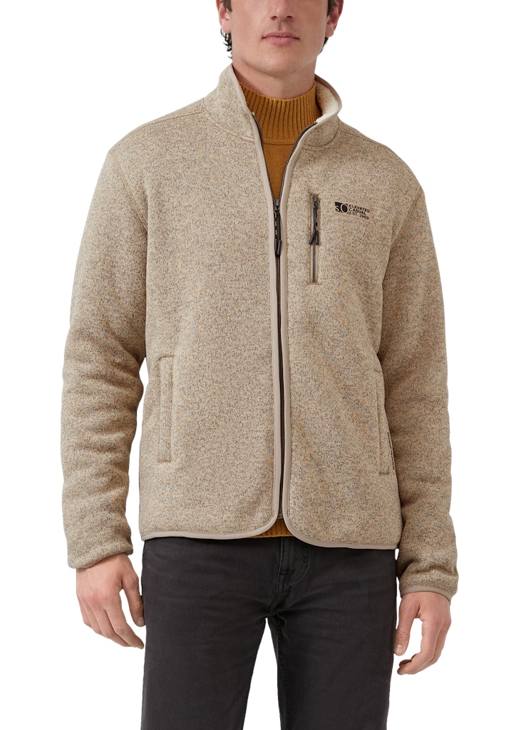 S. Oliver red Herren Sweatjacken Brown