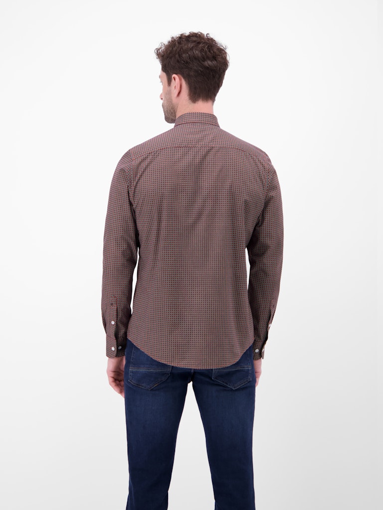 Lerros Herren Hemden Vivid Red