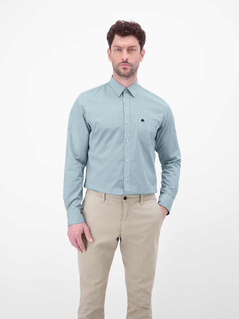 Lerros Herren Hemden Ice Blue