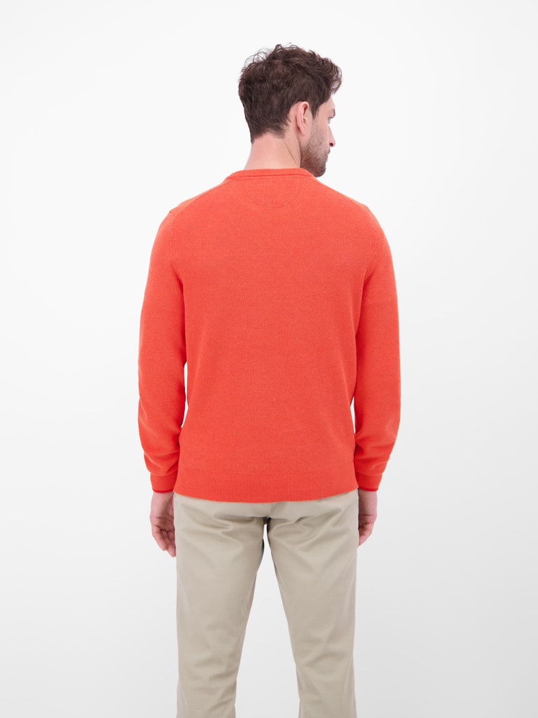 Lerros Herren Pullover Vivid Red