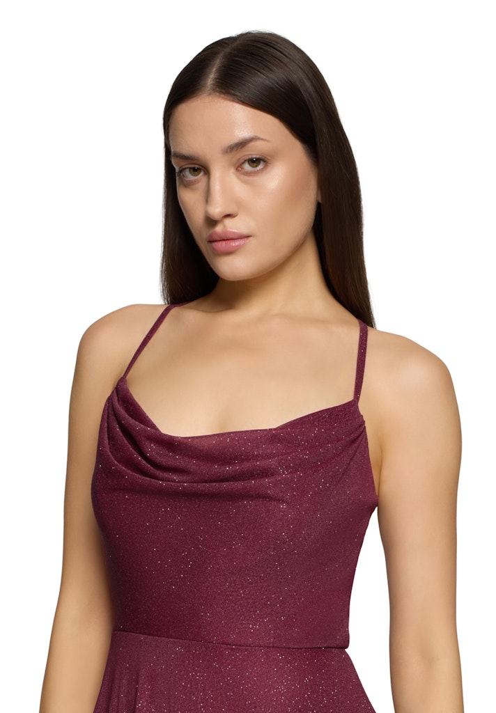 Vera Mont Damen Kleider Red/Grey