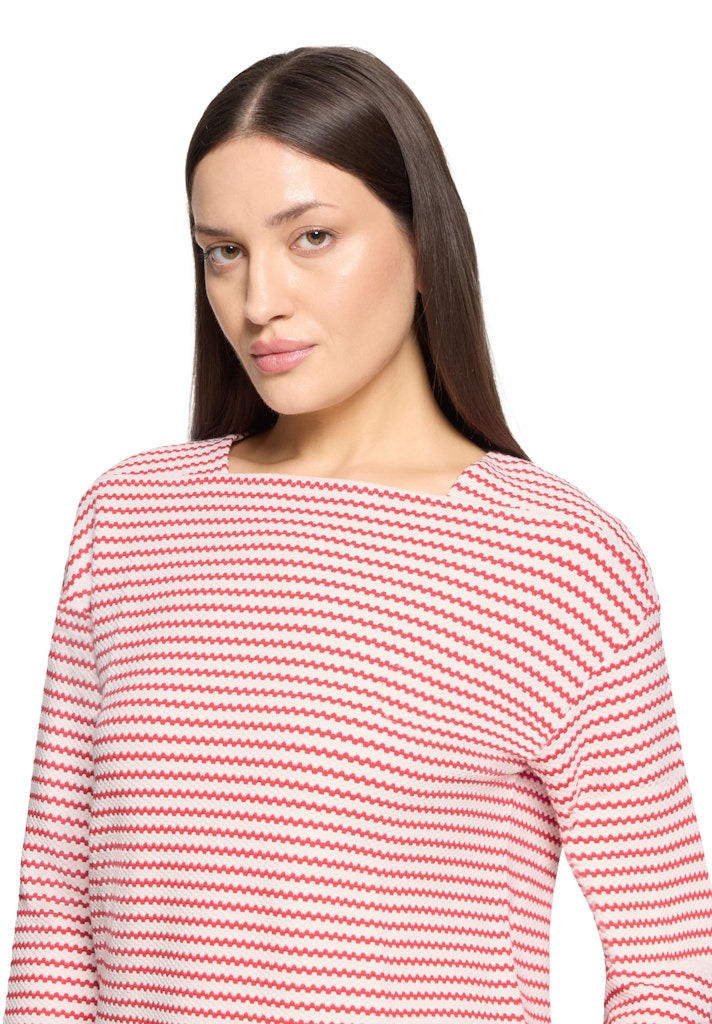Betty & Co Damen Sweatshirts Red/Cream