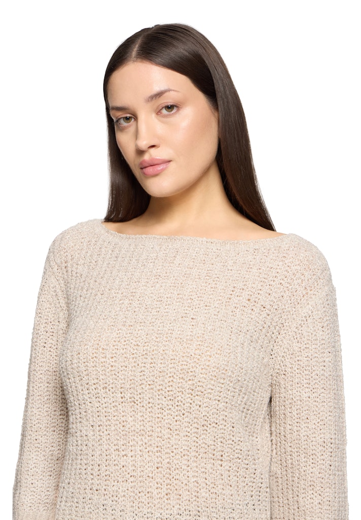 Betty & Co Damen Pullover Dark Cream Mela