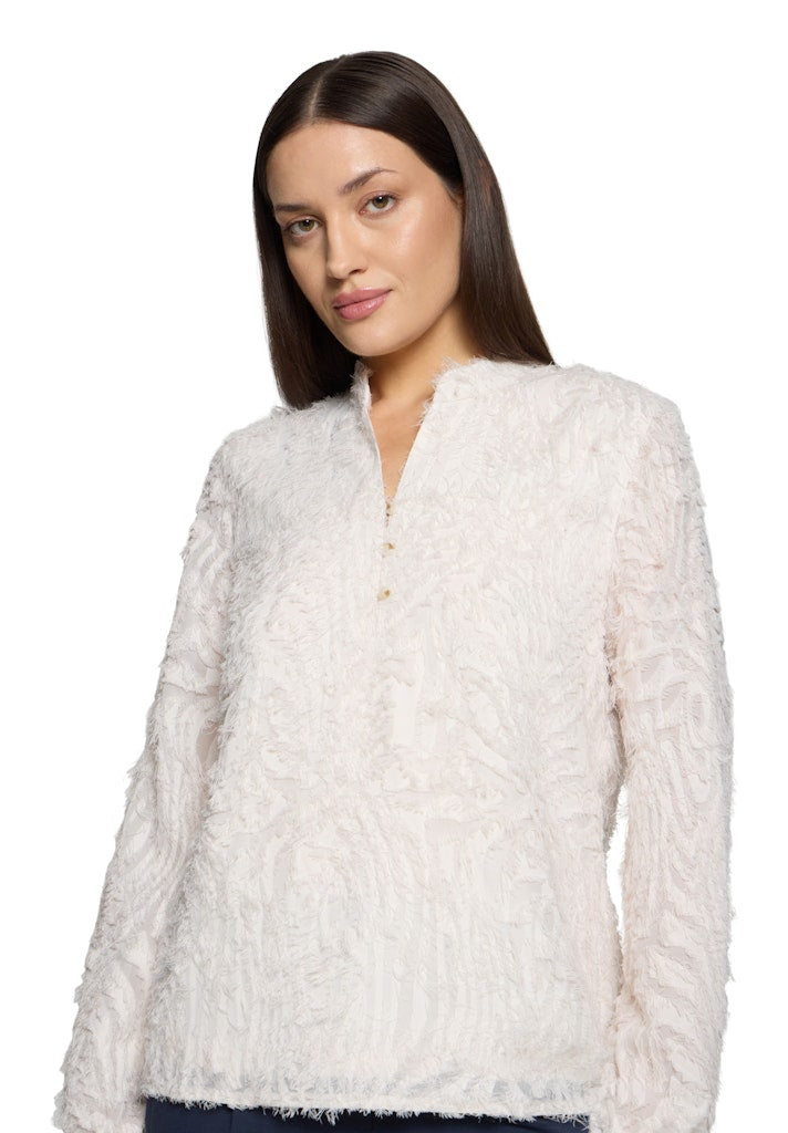 Betty & Co Damen Blusen White Sand