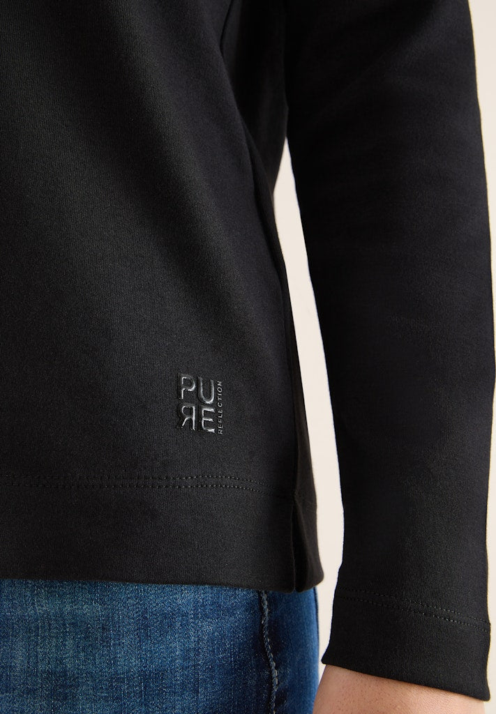 Cecil Damen T-Shirts Black