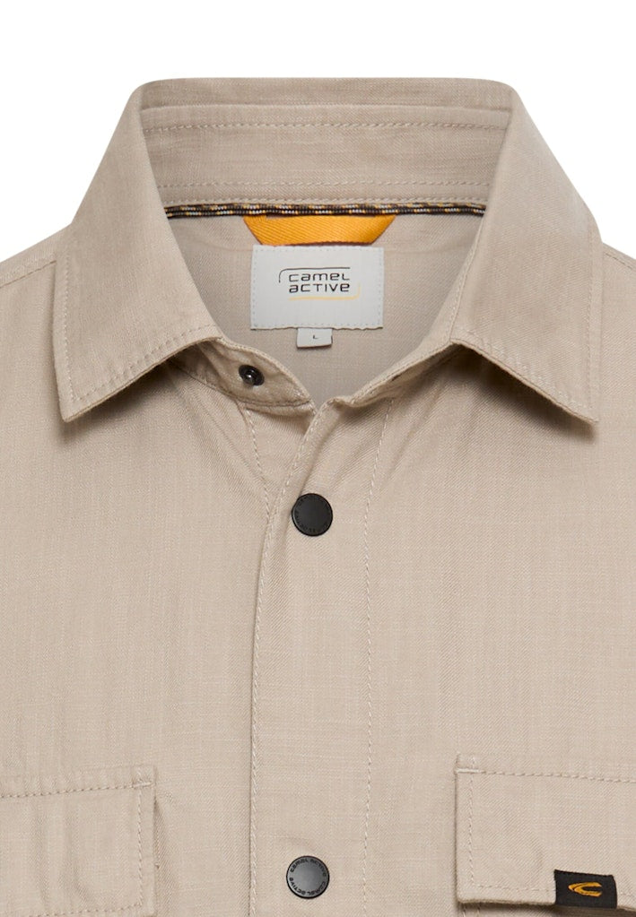 Camel active Herren Hemden  Light Beige