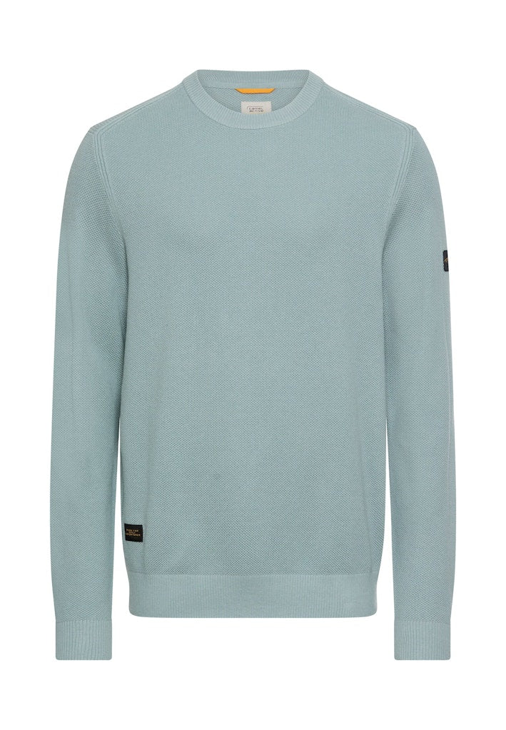 Camel active Herren Pullover  Aqua Blue