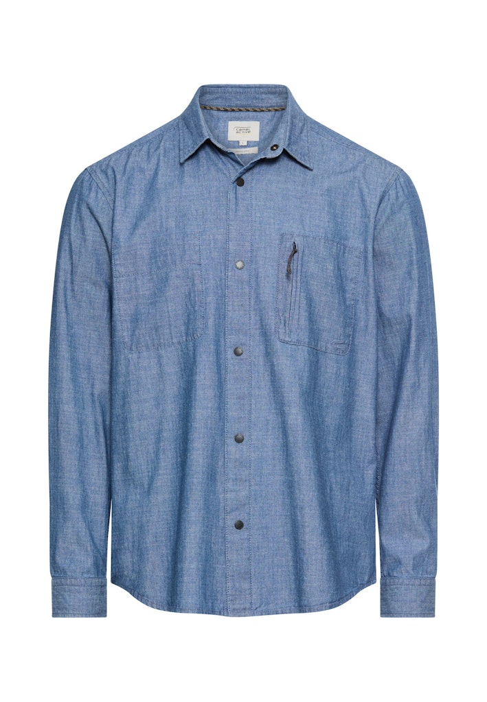 Camel active Herren Hemden  Stormy Blue