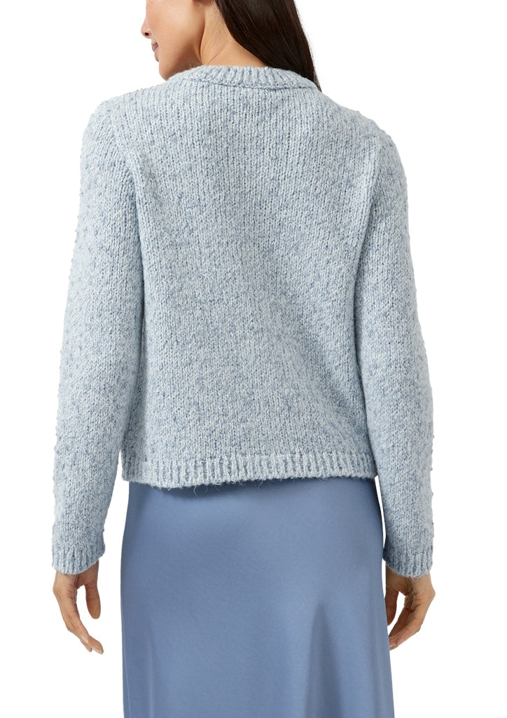 S. Oliver black Damen Strickjacken Blue