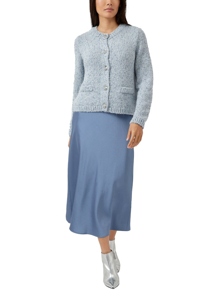 S. Oliver black Damen Strickjacken Blue