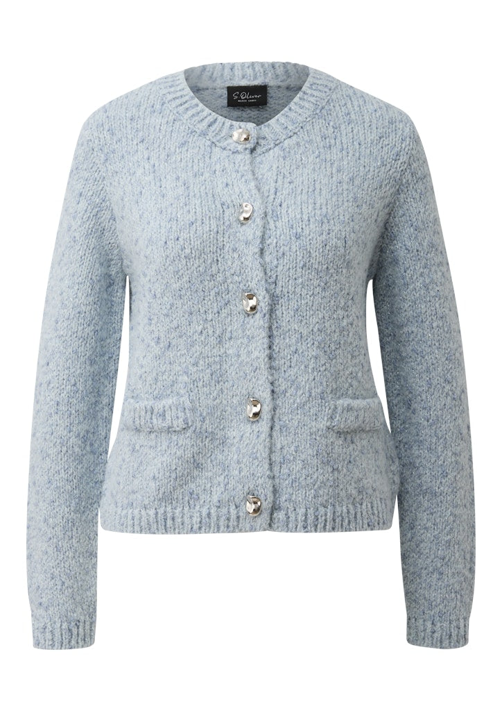S. Oliver black Damen Strickjacken Blue