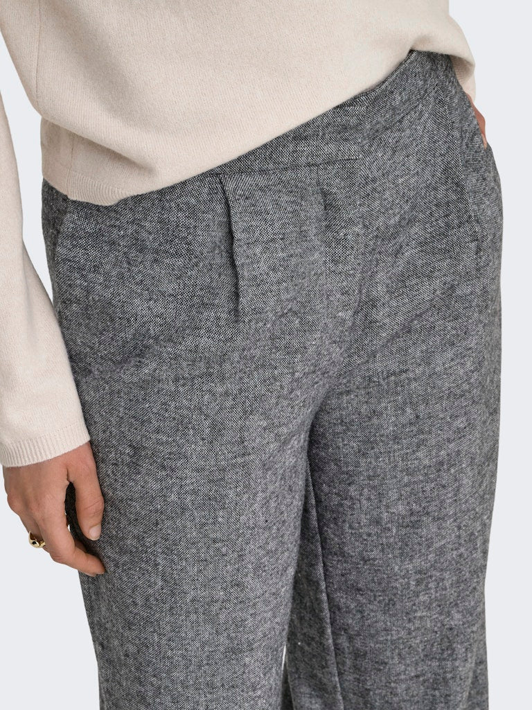 Only Damen Hosen Medium Grey Mel