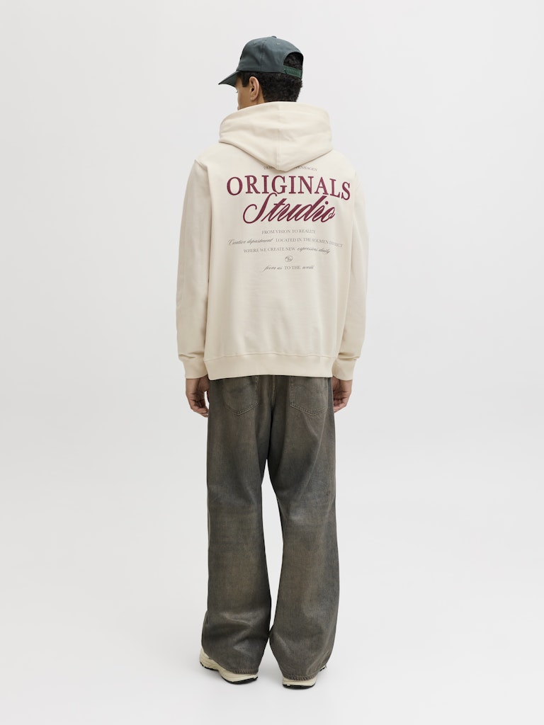 Jack & Jones Herren Sweatshirts Antique White/S
