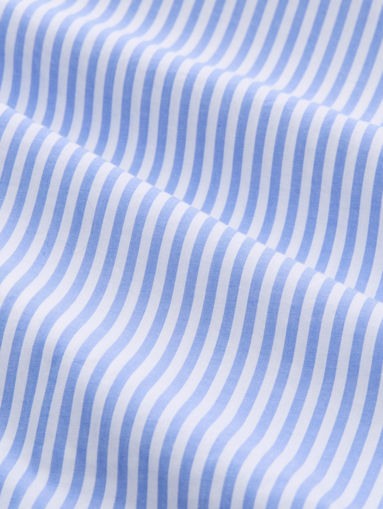 Tom Tailor denim Damen Blusen Blue White Strr