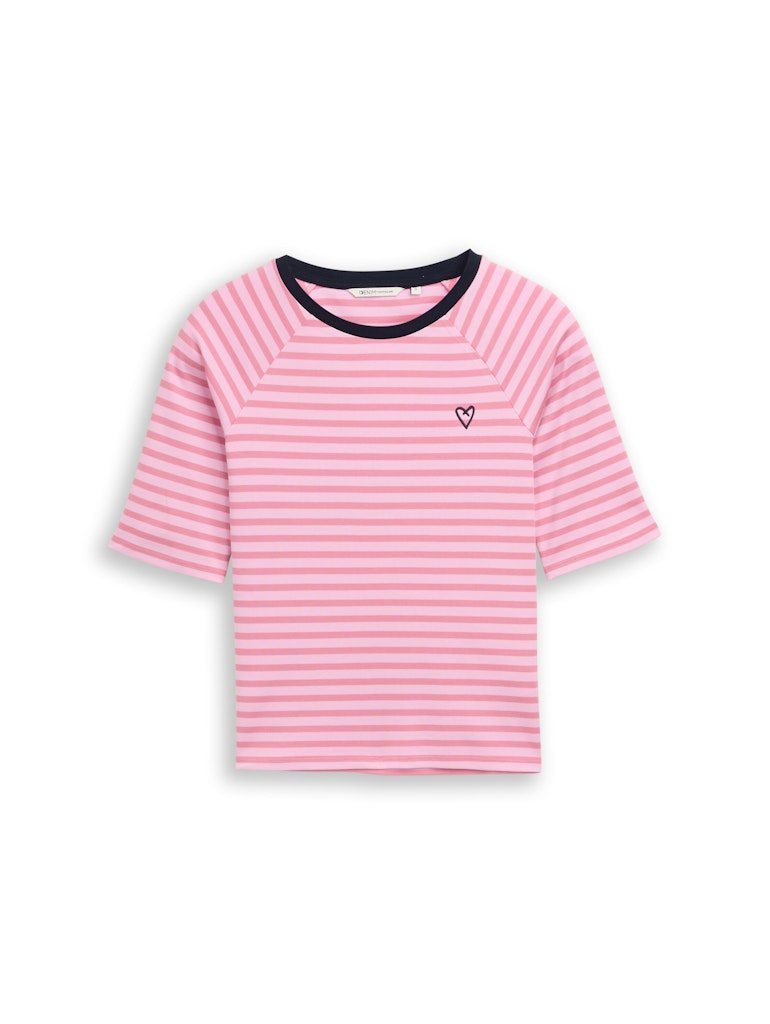 Tom Tailor denim Damen T-Shirts Tonal Blush Ros