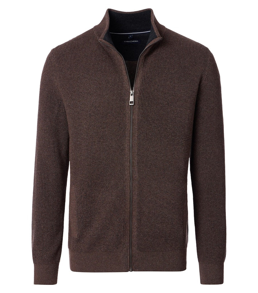 Casa Moda Herren Strickjacken  Braun