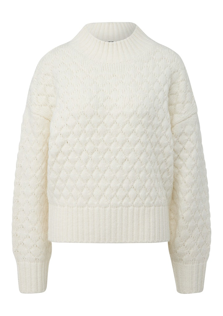 QS by S.Oliver Damen Pullover White