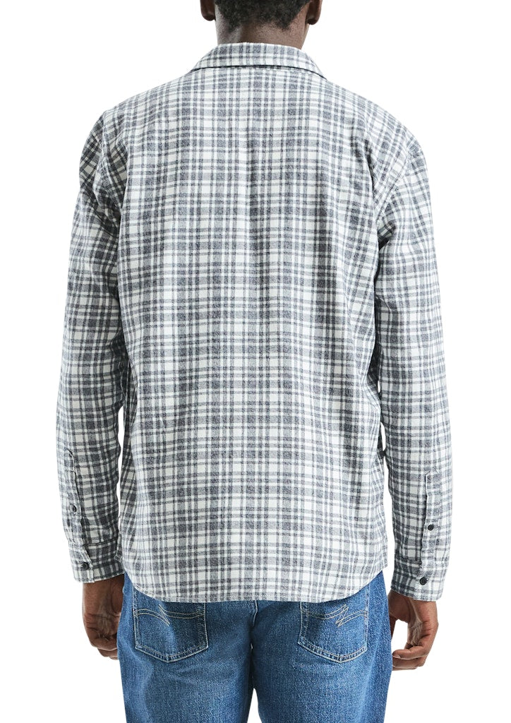 QS by S.Oliver Herren Hemden lang Grey/Black