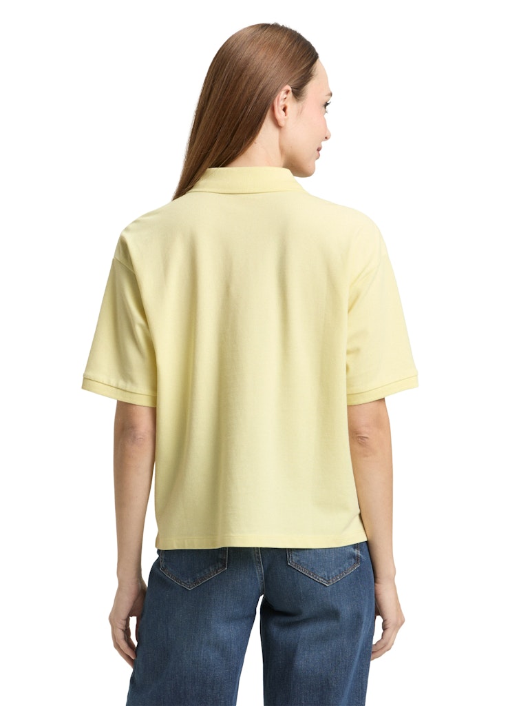 Tom Tailor Damen T-Shirts Soft Lemon