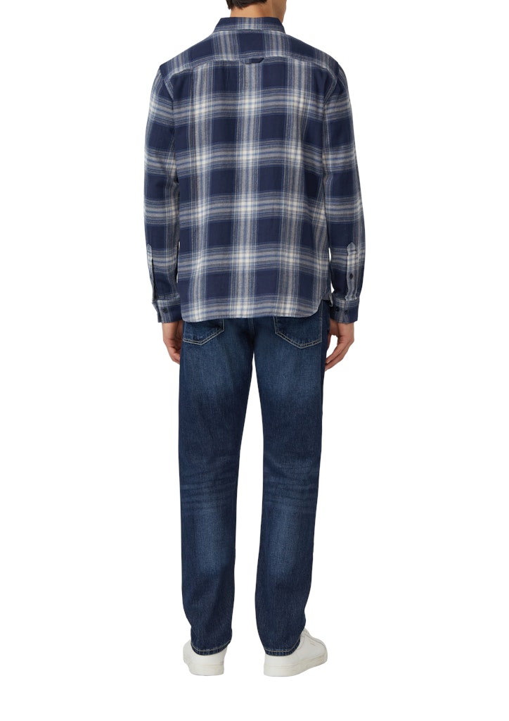 S. Oliver red Herren Hemden lang Blue