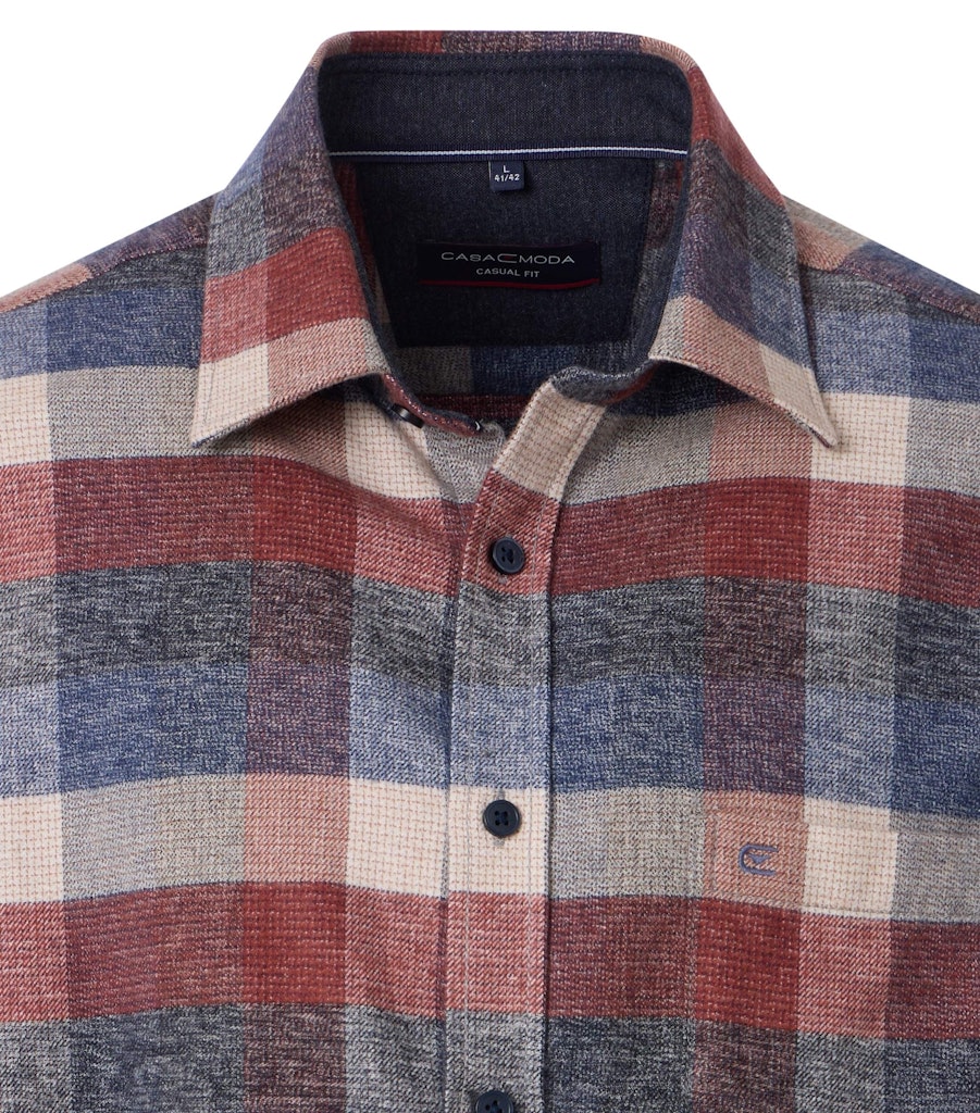 Casa Moda Herren Hemden Blau