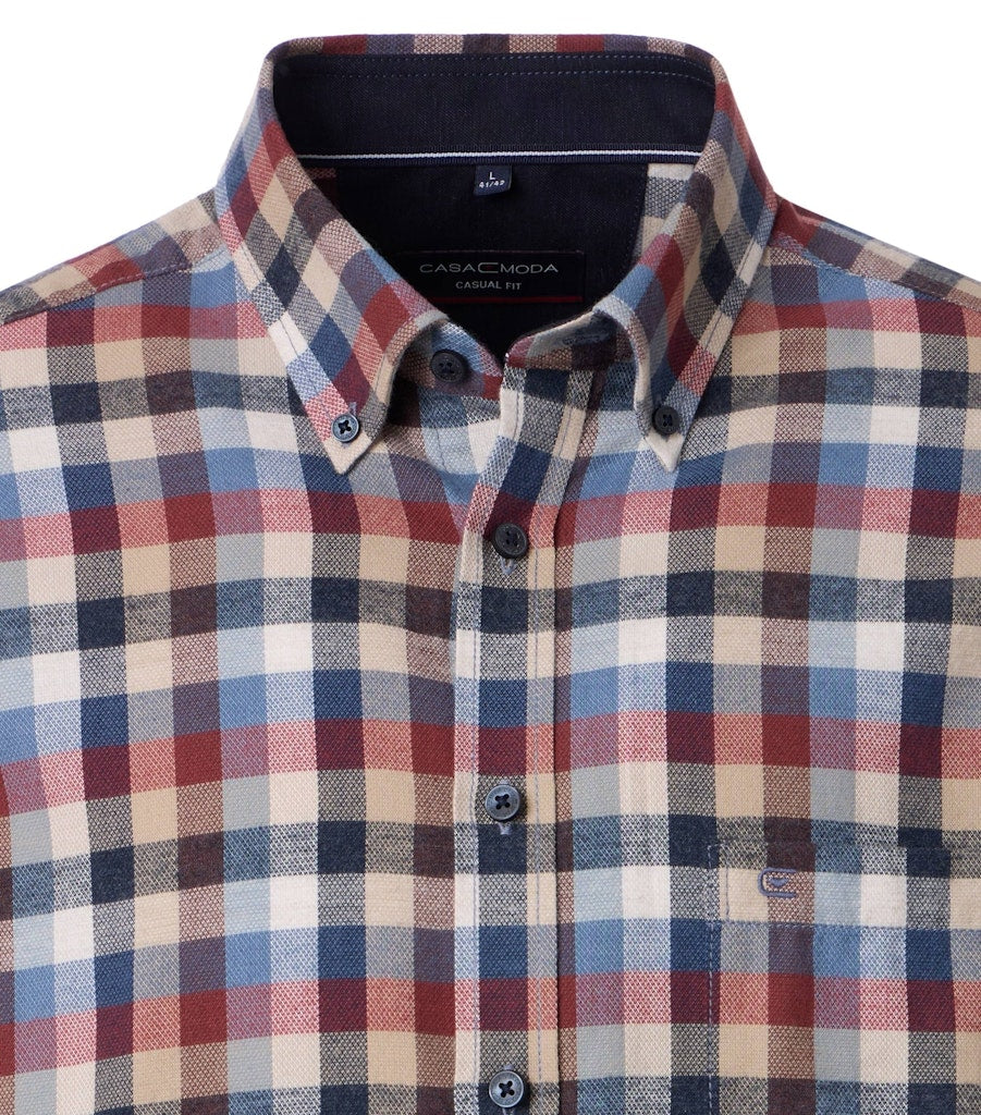 Casa Moda Herren Hemden Blau