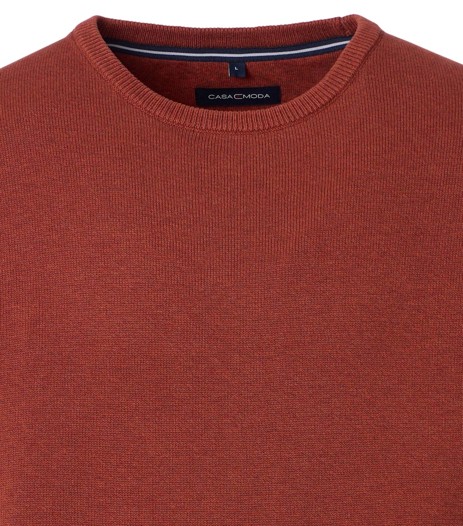 Casa Moda Herren Pullover  Orange