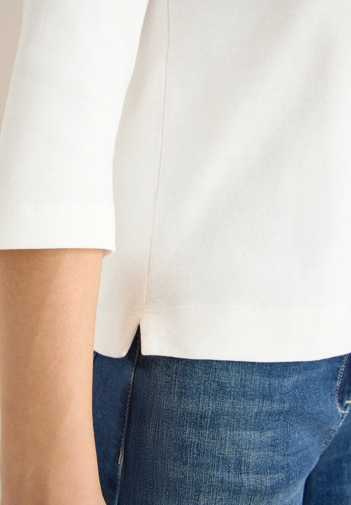 Cecil Damen T-Shirts  Vanilla W