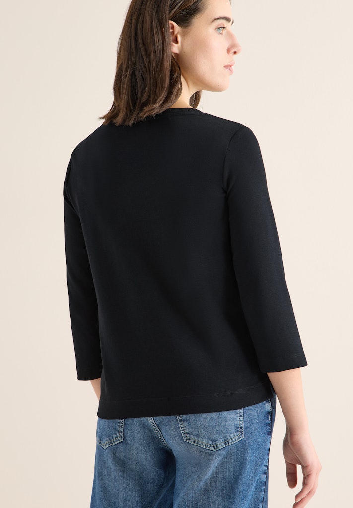 Cecil Damen T-Shirts Black