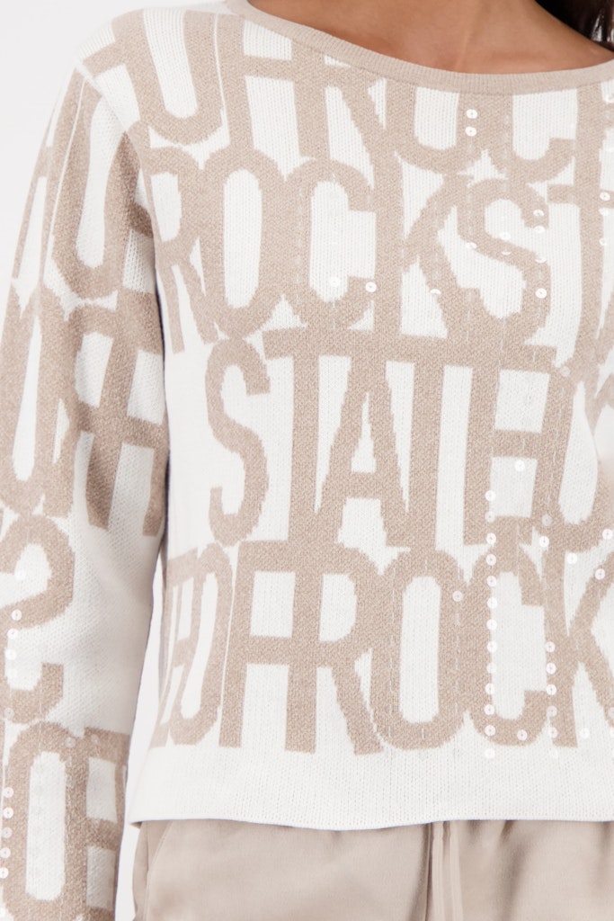 Monari Damen Pullover  Lattemacchi