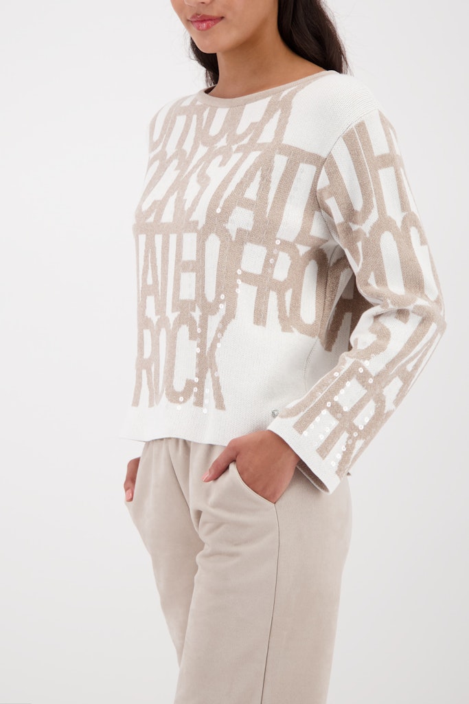 Monari Damen Pullover  Lattemacchi