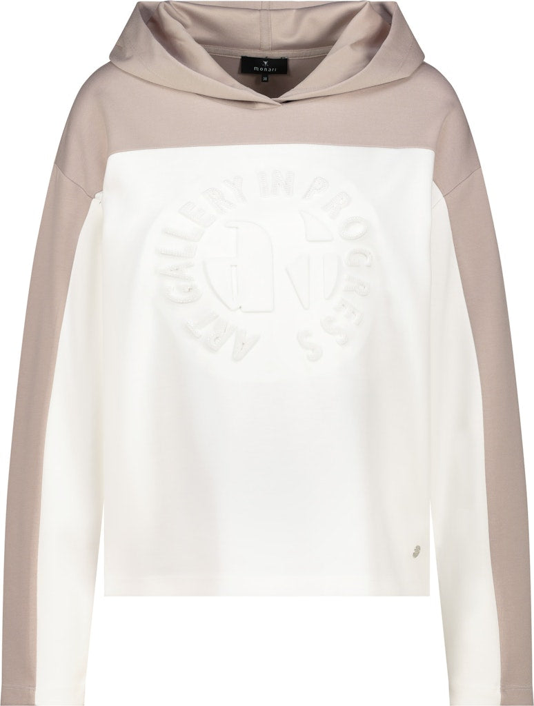 Monari Damen Sweatshirts Off-White