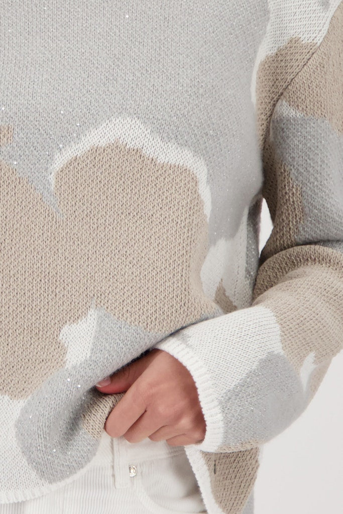 Monari Damen Pullover Lattemacchi