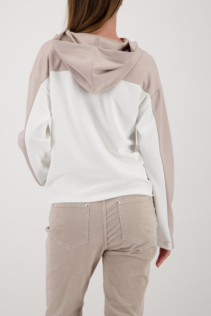 Monari Damen Sweatshirts Off-White