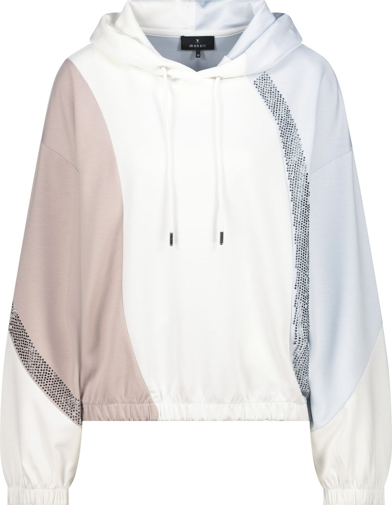 Monari Damen Sweatshirts Off-White
