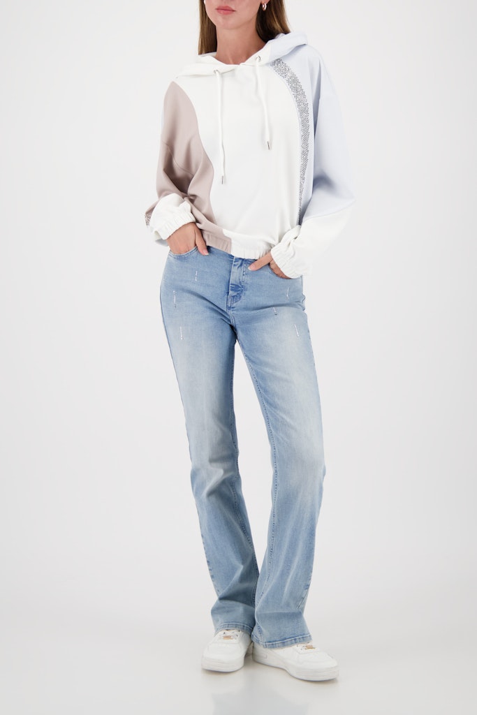 Monari Damen Pullover  Off-White