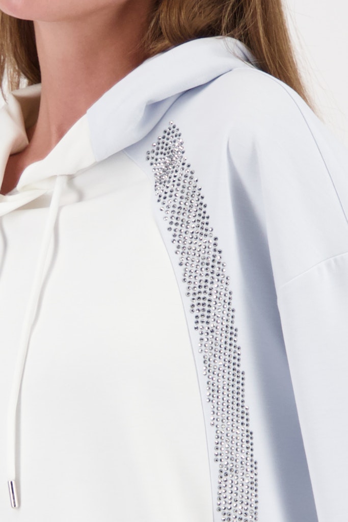 Monari Damen Sweatshirts Off-White