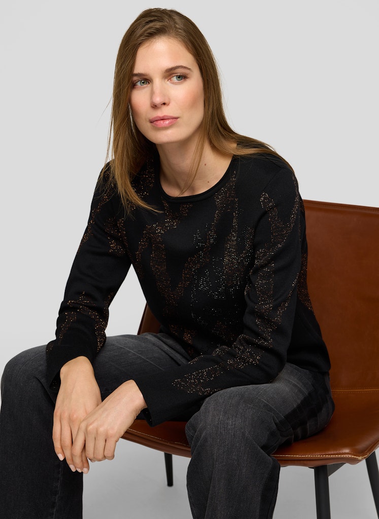 Rabe Damen Pullover Schwarz